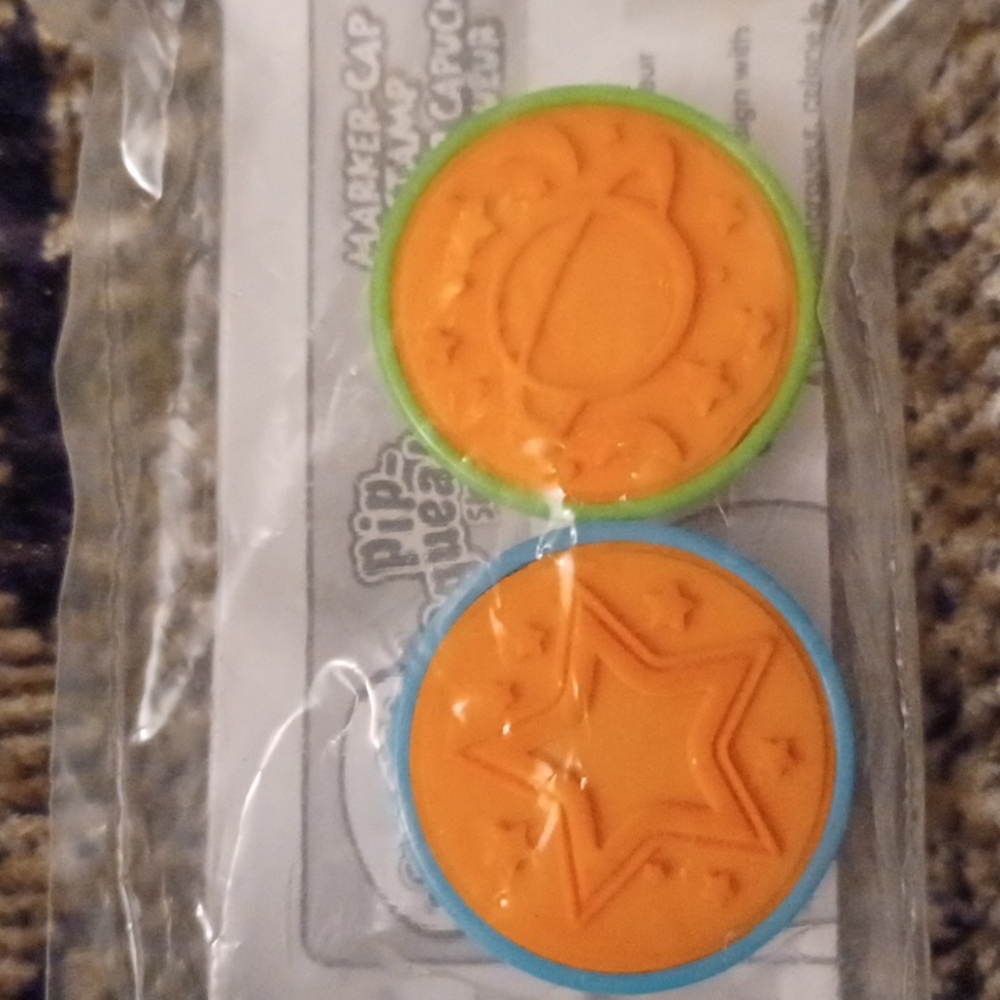 Free Add-on New Crayola Marker-Cap Stamps - Sealed